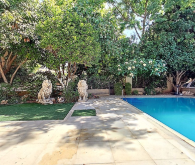 בית מדהים בקריית יערים עם גינה ובריכה